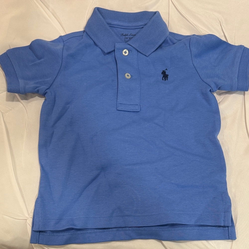 Ralph Lauren Kids Polo in Sky Blue